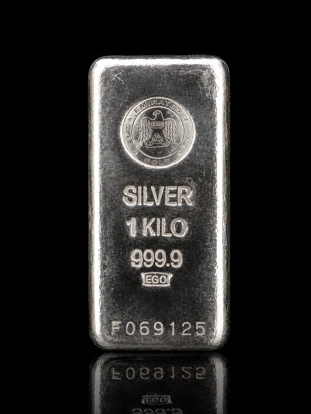 Emirates Gold 1 KG Fine Silver Bar (999.9 Pure) – Premium Investment Bullion