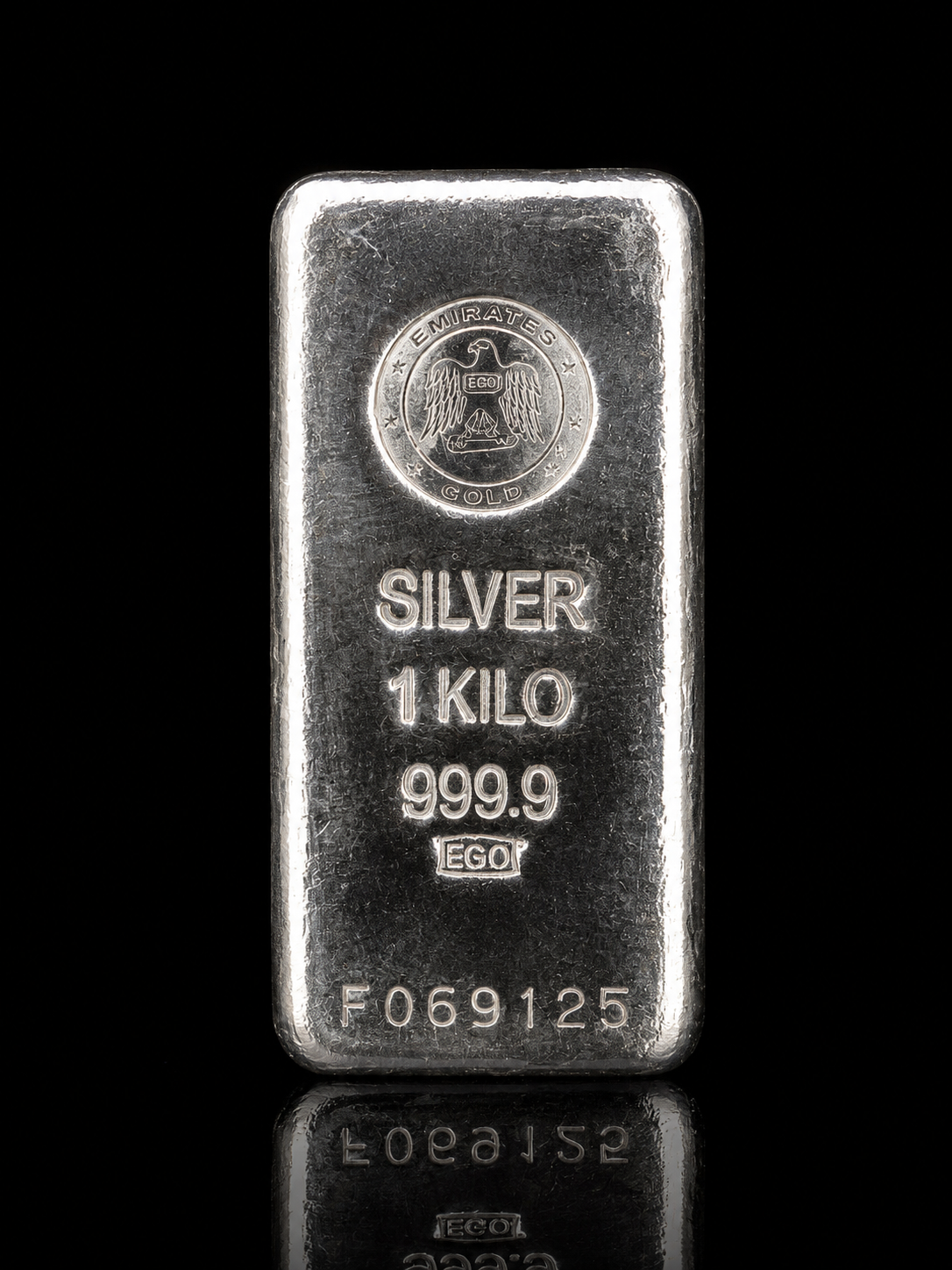 Emirates Gold 1 KG Fine Silver Bar (999.9 Pure) – Premium Investment Bullion