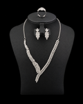 925 Sterling Silver Luxury Necklace Set