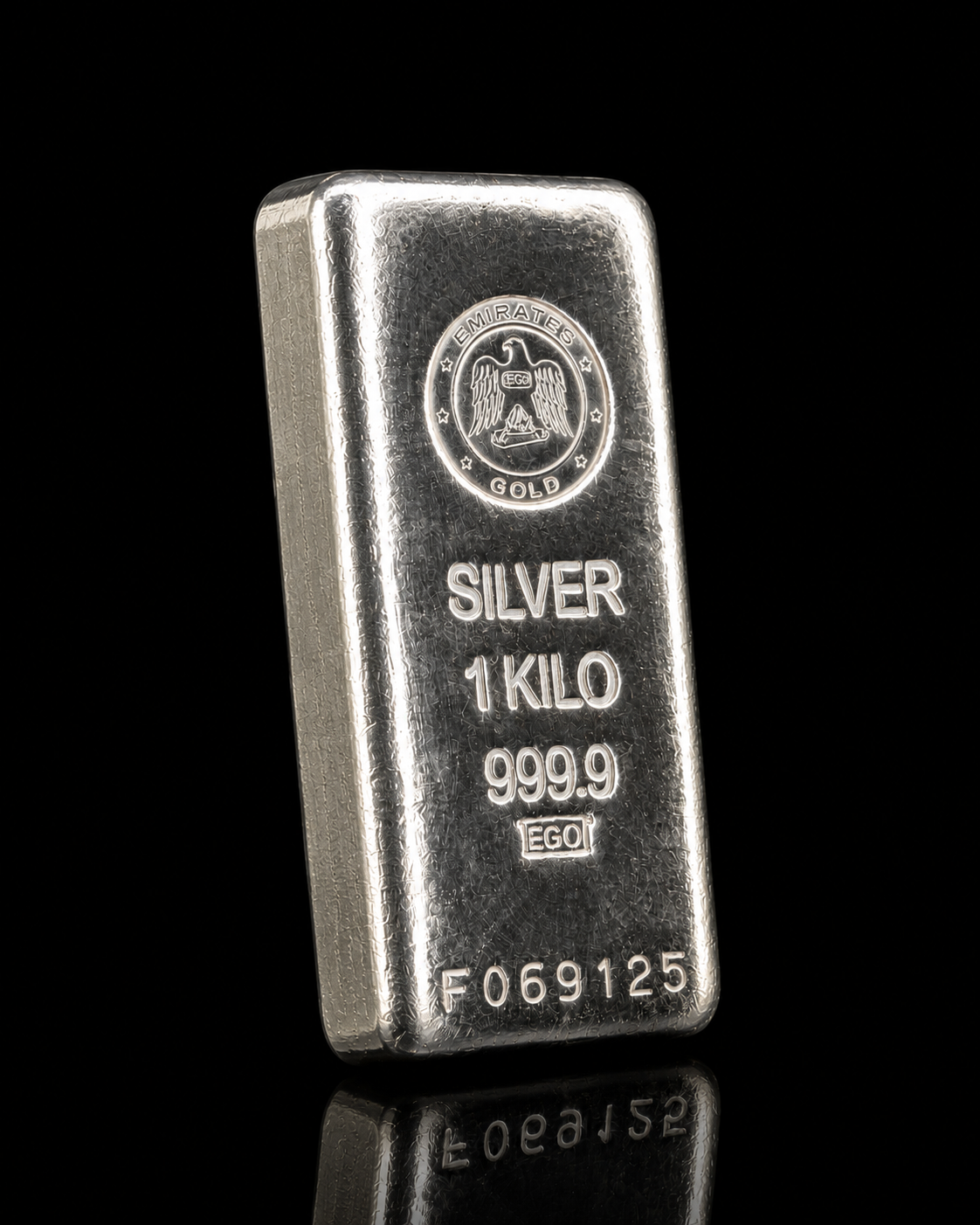 Emirates Gold 1 KG Fine Silver Bar (999.9 Pure) – Premium Investment Bullion