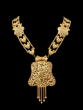 Silver Gold premium Necklace Set
