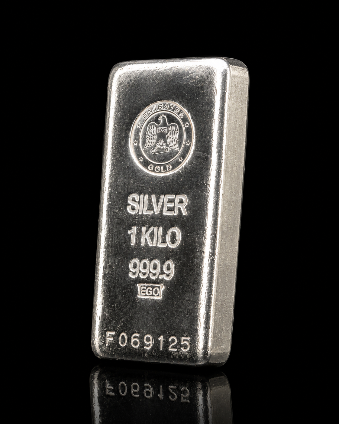 Emirates Gold 1 KG Fine Silver Bar (999.9 Pure) – Premium Investment Bullion