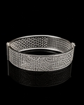 Elegant Designer Silver Bangle 49.4 gram
